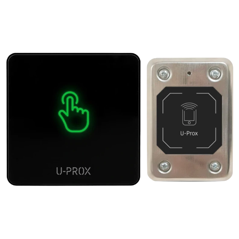 U-PROX CLC G80 + SL steel Комплект автономный контроллер со считывателем